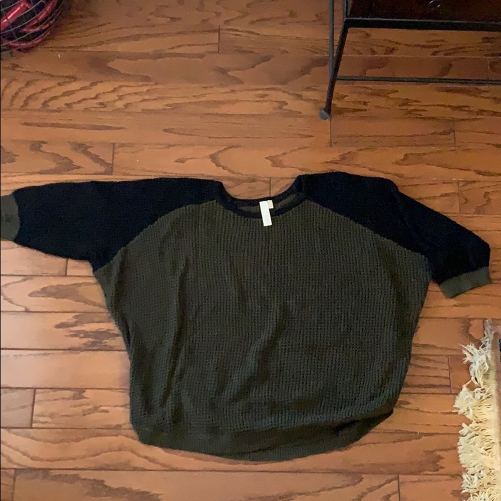 Waffle Knit Sweater